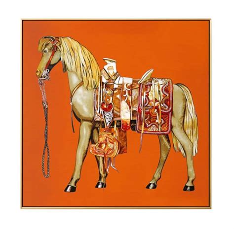 hermes horse wall art